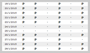 lettore badge foglio presenze